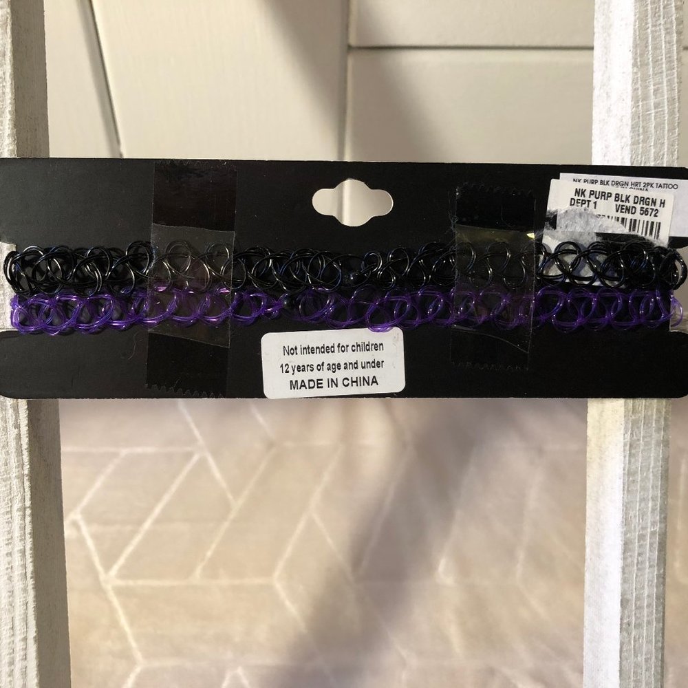🏄3 for $15🏄 BRAND NEW Dragon Charm Choker Set - Picture 7 of 8